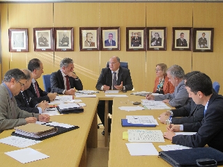 El presidente de la Audiencia Provincial de Valencia preside la reunión de la Comisión de Policía Judicial 